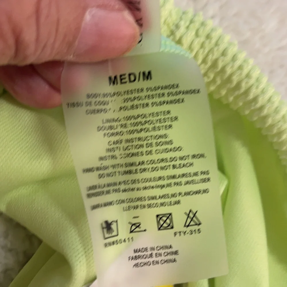 Cyn & Luca 💦 Bikini bottom only Citron  medium juniors - Picture 8 of 10